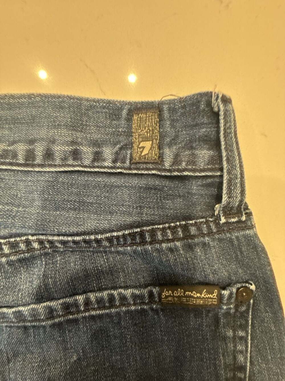7 For All Mankind Slimmy Fit Mens Jeans
